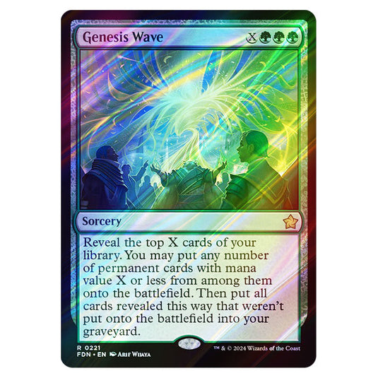 Genesis Wave 0221 card from the Magic The Gathering set Foundations