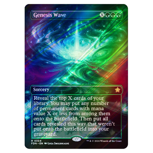 Genesis Wave 0334 card from the Magic The Gathering set Foundations