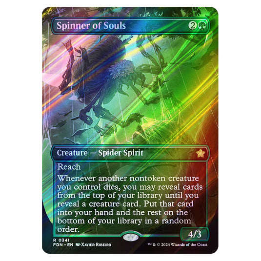 Spinner of Souls 0341 card from the Magic The Gathering set Foundations