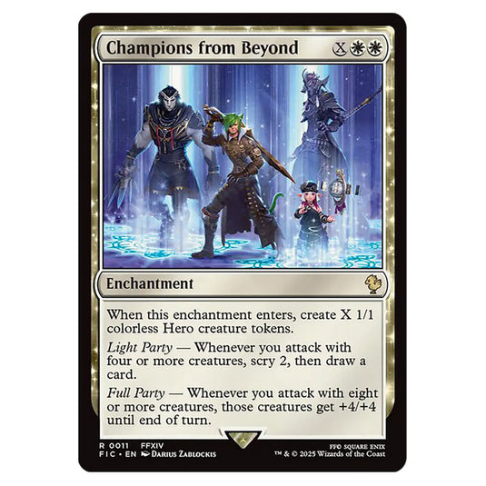 Champions from Beyond 0011 card from the Magic The Gathering set Universes Beyond - Final Fantasy - Commander