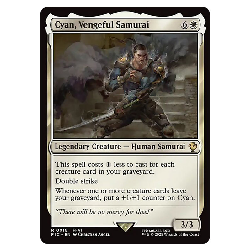 mtg final fantasy cyan Magic The Gathering - Universes Beyond - Final Fantasy - Commander