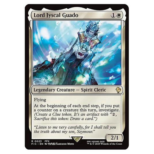 Lord Jyscal Guado 0023 card from the Magic The Gathering set Universes Beyond - Final Fantasy - Commander