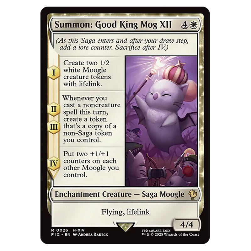 Magic The Gathering - Universes Beyond - Final Fantasy - Commander