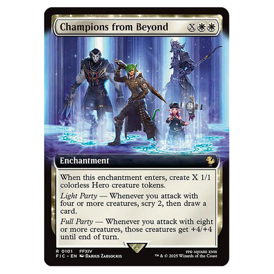 Champions from Beyond 0101 card from the Magic The Gathering set Universes Beyond - Final Fantasy - Commander