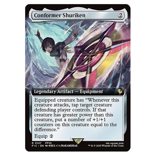 Conformer Shuriken 0127 card from the Magic The Gathering set Universes Beyond - Final Fantasy - Commander