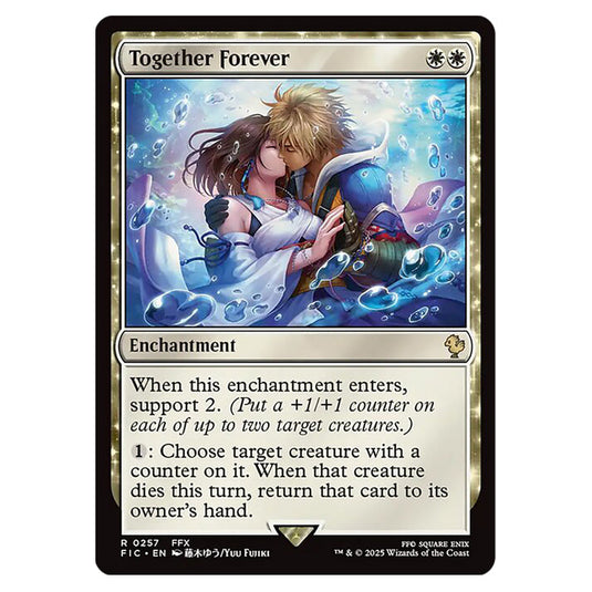 Together Forever 0257 card from the Magic The Gathering set Universes Beyond - Final Fantasy - Commander