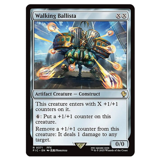Walking Ballista 0371 card from the Magic The Gathering set Universes Beyond - Final Fantasy - Commander