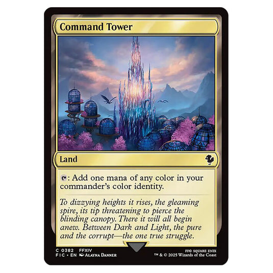 Command Tower 0382 card from the Magic The Gathering set Universes Beyond - Final Fantasy - Commander