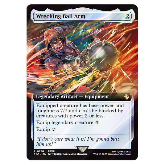Wrecking Ball Arm 0128 card from the Magic The Gathering set Universes Beyond - Final Fantasy - Commander