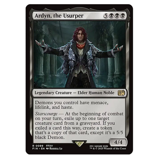 Ardyn, the Usurper 0089 card from the Magic The Gathering set Universes Beyond - Final Fantasy