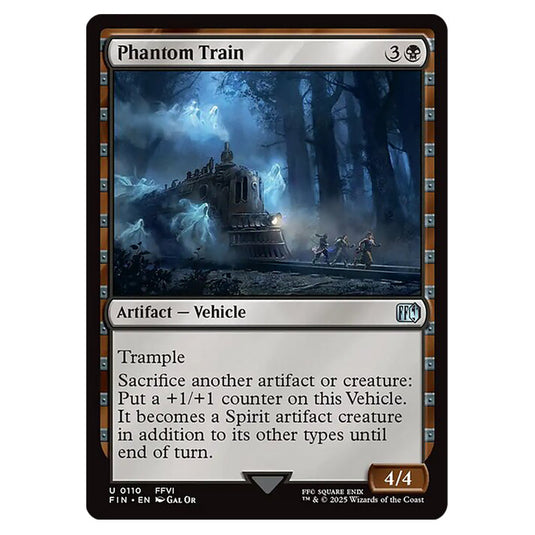 Phantom Train 0110 card from the Magic The Gathering set Universes Beyond - Final Fantasy