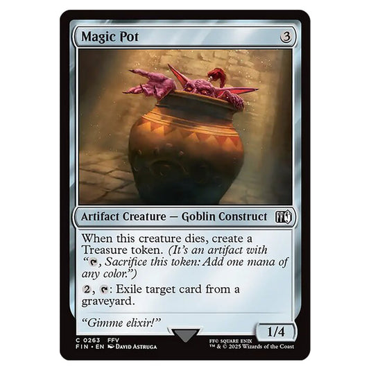 Magic Pot 0263 card from the Magic The Gathering set Universes Beyond - Final Fantasy