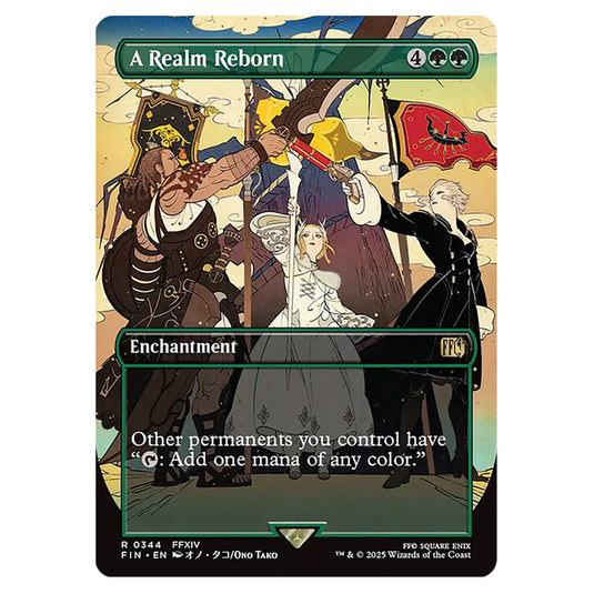 A Realm Reborn 0344 card from the Magic The Gathering set Universes Beyond - Final Fantasy
