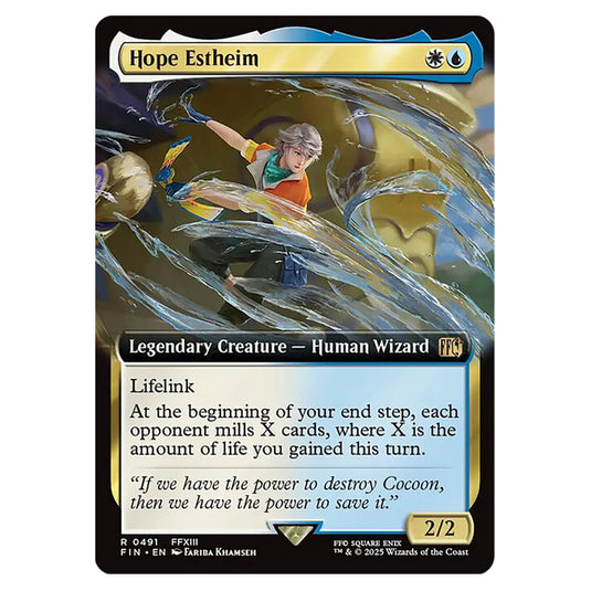 Hope Estheim 0491 card from the Magic The Gathering set Universes Beyond - Final Fantasy