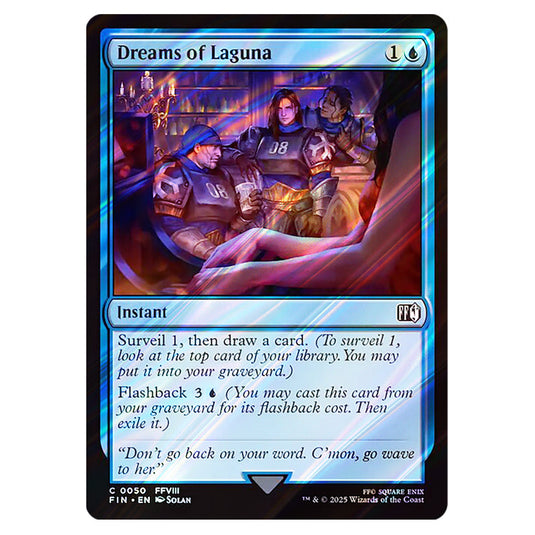 Dreams of Laguna 0050 card from the Magic The Gathering set Universes Beyond - Final Fantasy