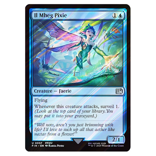 Il Mheg Pixie 0057 card from the Magic The Gathering set Universes Beyond - Final Fantasy