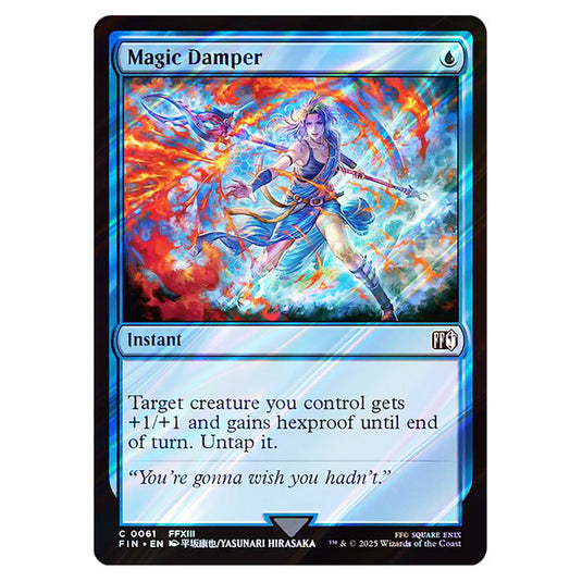 Magic Damper 0061 card from the Magic The Gathering set Universes Beyond - Final Fantasy
