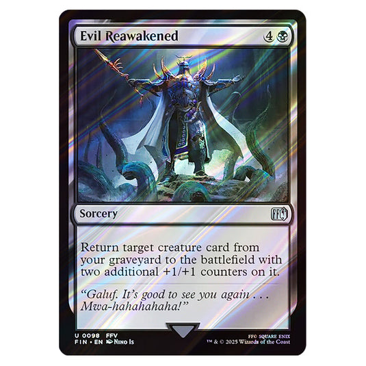 Evil Reawakened 0098 card from the Magic The Gathering set Universes Beyond - Final Fantasy