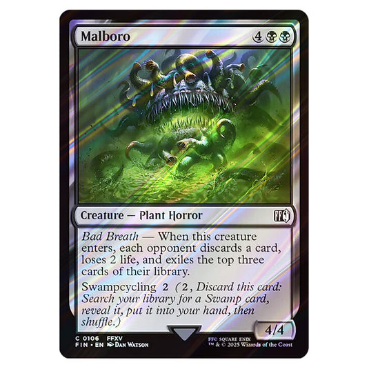 Malboro 0106 card from the Magic The Gathering set Universes Beyond - Final Fantasy