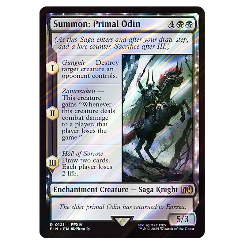 final fantasy mtg primal odin Magic The Gathering - Universes Beyond - Final Fantasy - Summon