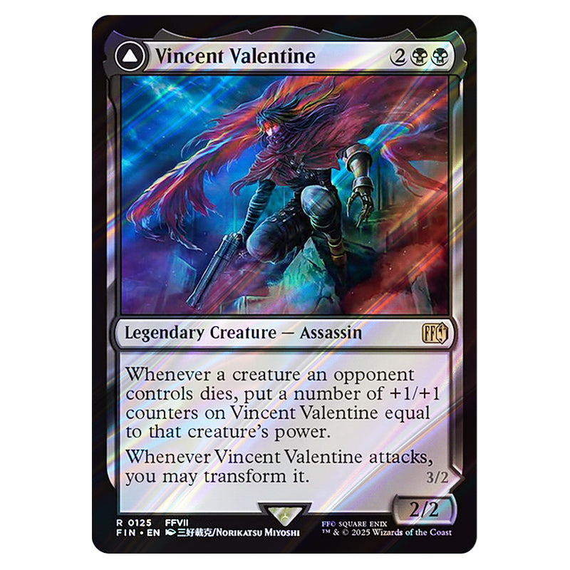 vincent valentine mtg commander deck Vincent Valentine 2025 (Mono-Black Commander deck) Archidekt