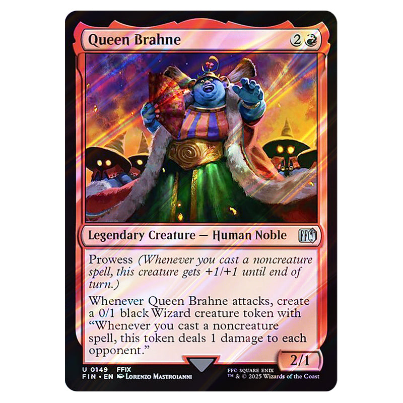 mtg final fantasy queen brahne Magic The Gathering - Universes Beyond - Final Fantasy - Queen Brahne