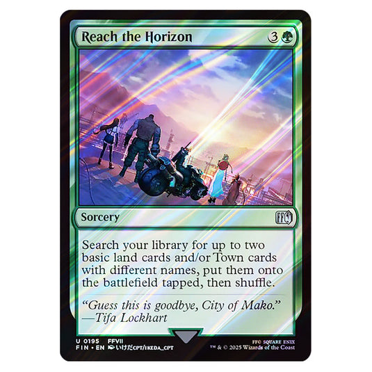 Reach the Horizon 0195 card from the Magic The Gathering set Universes Beyond - Final Fantasy