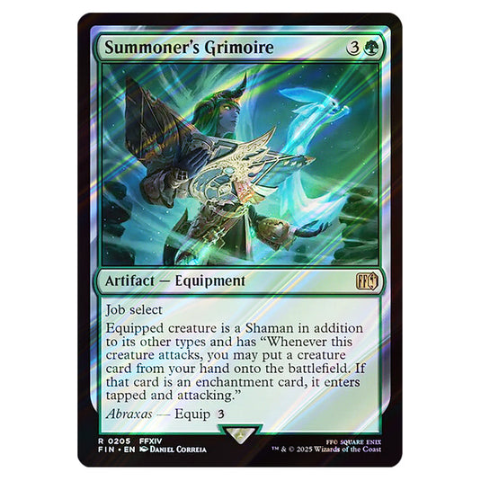 Summoner's Grimoire 0205 card from the Magic The Gathering set Universes Beyond - Final Fantasy