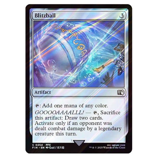 Blitzball 0254 card from the Magic The Gathering set Universes Beyond - Final Fantasy