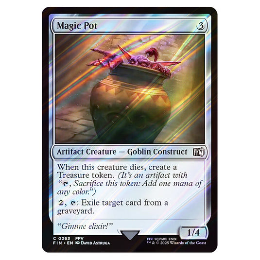 Magic Pot 0263 card from the Magic The Gathering set Universes Beyond - Final Fantasy
