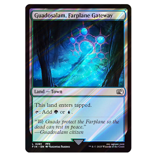 Guadosalam, Farplane Gateway 0281 card from the Magic The Gathering set Universes Beyond - Final Fantasy