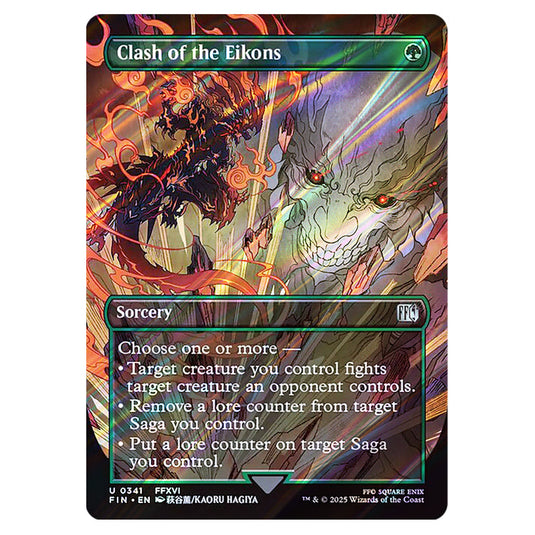 Clash of the Eikons 0341 card from the Magic The Gathering set Universes Beyond - Final Fantasy