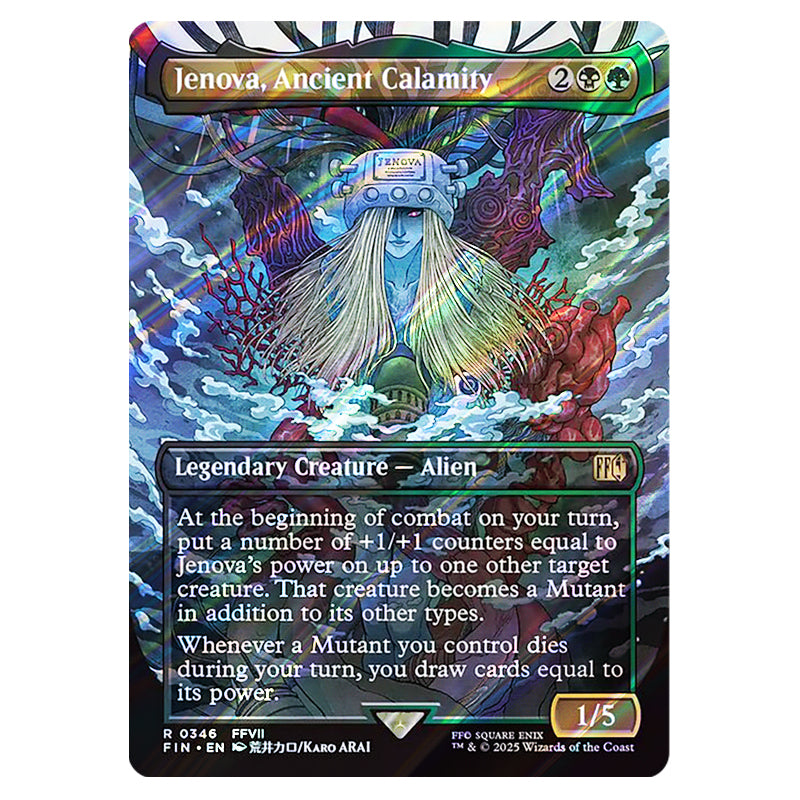 Magic The Gathering - Universes Beyond - Final Fantasy - Jenova, Ancie Magic The Gathering - Universes Beyond - Final Fantasy - Jenova, Ancie