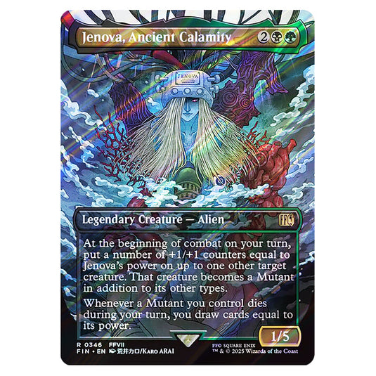 Jenova, Ancient Calamity 0346 card from the Magic The Gathering set Universes Beyond - Final Fantasy