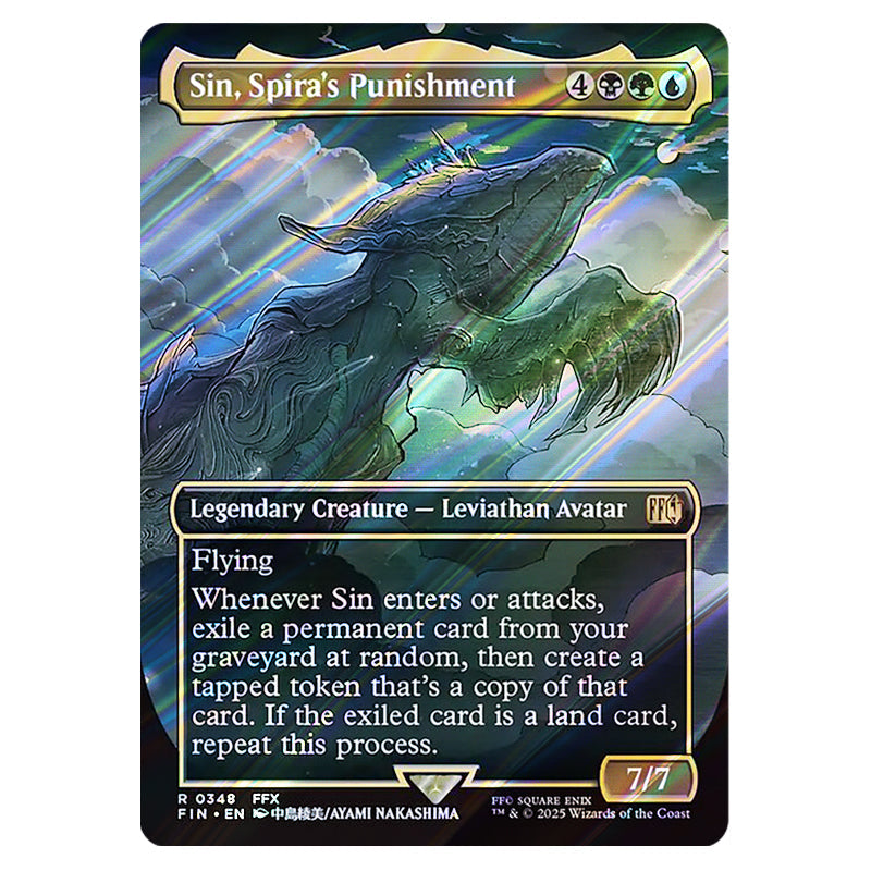 Magic The Gathering - Universes Beyond - Final Fantasy - Sin, Spira's Magic The Gathering - Universes Beyond - Final Fantasy - Sin, Spira's