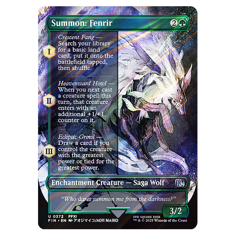 Magic The Gathering - Universes Beyond - Final Fantasy - Summon