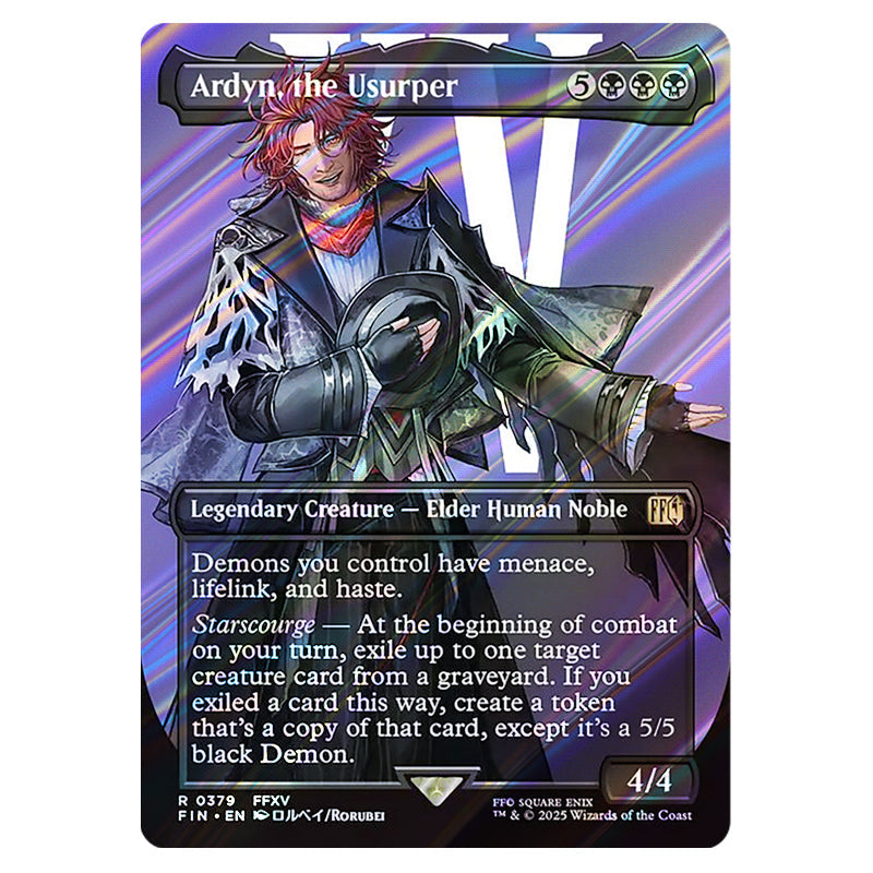 Magic The Gathering - Universes Beyond - Final Fantasy - Ardyn, the Us Magic The Gathering - Universes Beyond - Final Fantasy - Ardyn, the Us