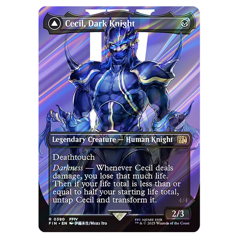 cecil final fantasy mtg Magic The Gathering - Universes Beyond - Final Fantasy