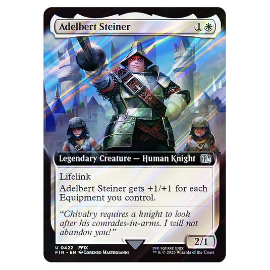 Adelbert Steiner 0422 card from the Magic The Gathering set Universes Beyond - Final Fantasy