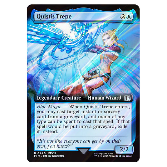 Quistis Trepe 0440 card from the Magic The Gathering set Universes Beyond - Final Fantasy