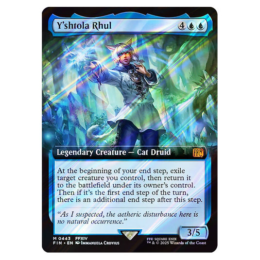 Y'shtola Rhul 0443 card from the Magic The Gathering set Universes Beyond - Final Fantasy
