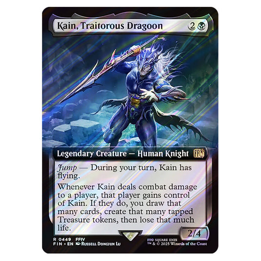 Kain, Traitorous Dragoon 0449 card from the Magic The Gathering set Universes Beyond - Final Fantasy