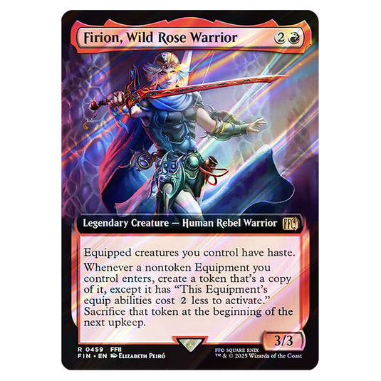 Firion, Wild Rose Warrior 0459 card from the Magic The Gathering set Universes Beyond - Final Fantasy