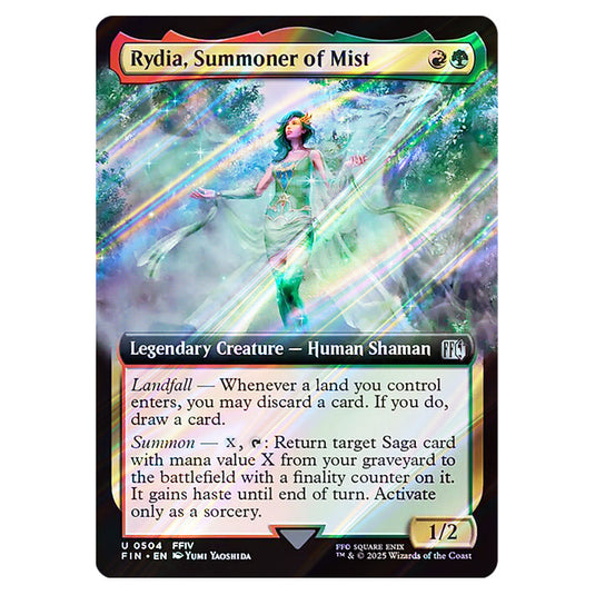 Rydia, Summoner of Mist 0504 card from the Magic The Gathering set Universes Beyond - Final Fantasy