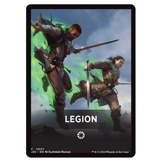 Legion 0007 card from the Magic The Gathering set Foundations Jumpstart Front Cards