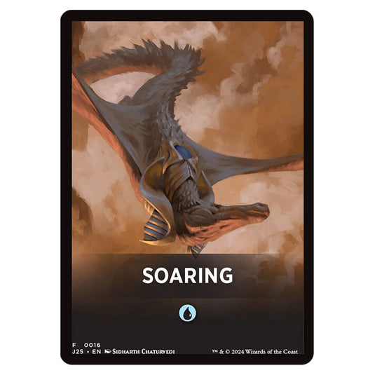 Soaring 0016 card from the Magic The Gathering set Foundations Jumpstart Front Cards