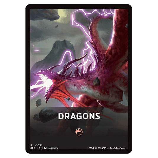 Dragons 0031 card from the Magic The Gathering set Foundations Jumpstart Front Cards