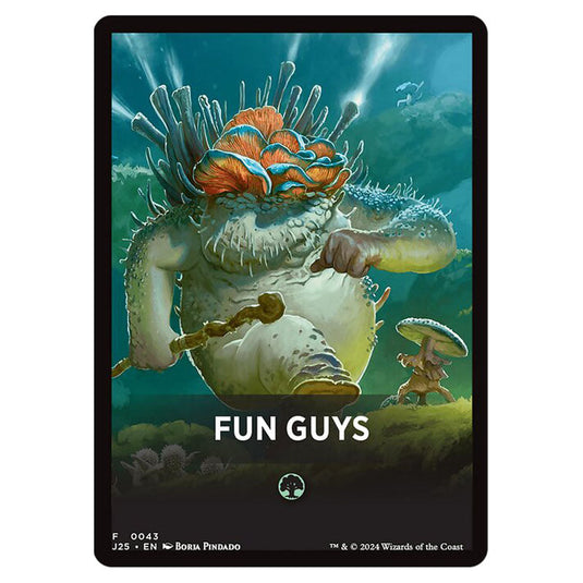 Fun Guys 0043 card from the Magic The Gathering set Foundations Jumpstart Front Cards