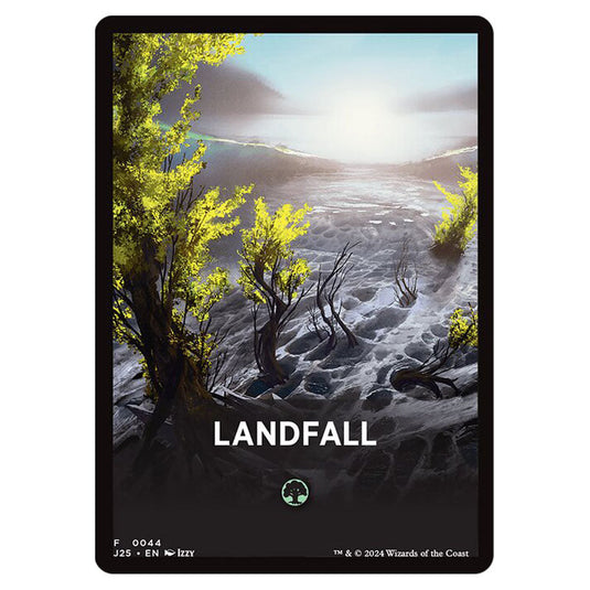 Landfall 0044 card from the Magic The Gathering set Foundations Jumpstart Front Cards