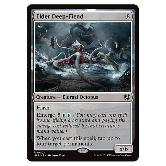 Elder Deep-Fiend 004 card from the Magic The Gathering set Innistrad Remastered